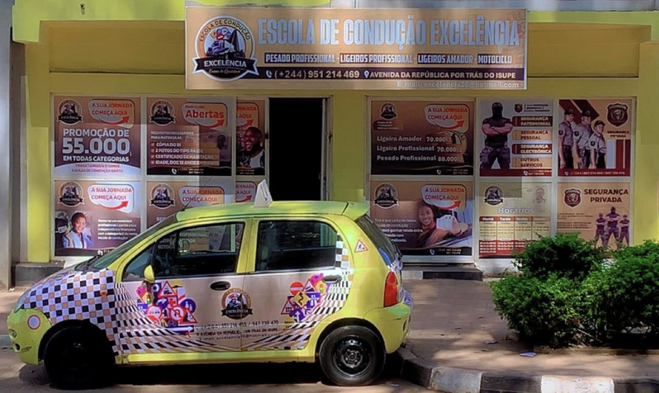 Aluno com carta de condução